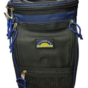 NWOT California Innovations Golf Golfpack Cooler, blue and black colored